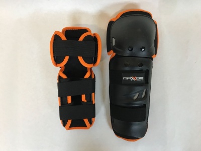 Комплект защиты локтя и колена (4 шт) MATTOS RACING MX-1 черный