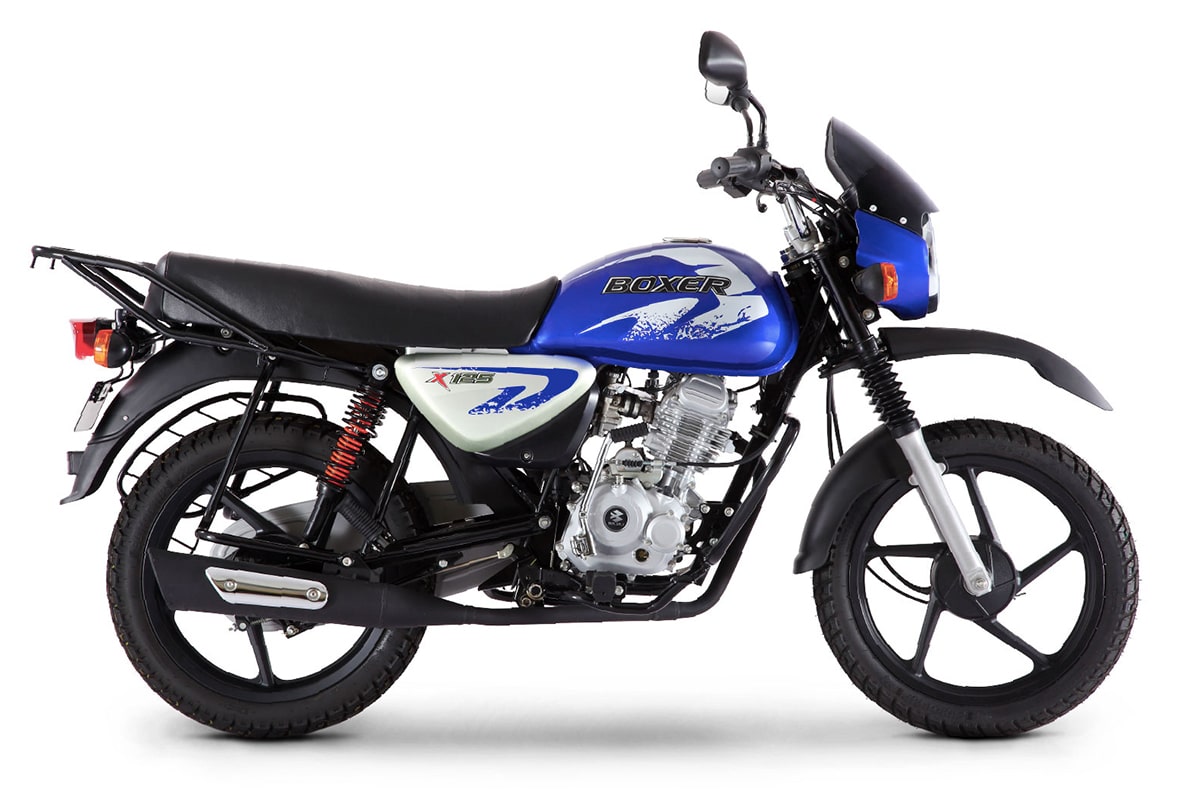 Мотоцикл Bajaj Boxer BM 125 X 5кпп, синий