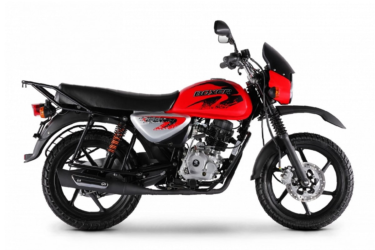 Мотоцикл Bajaj Boxer BM 150 X DISK 5кпп, красный